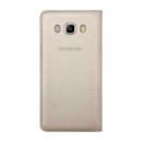 Samsung Flip Cover Θήκη EF-WJ510PF Gold - Galaxy J5 (2016) SM-J510FN