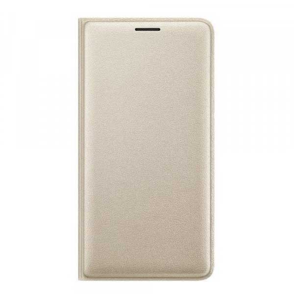 Samsung Flip Cover Θήκη EF-WJ510PF Gold - Galaxy J5 (2016) SM-J510FN