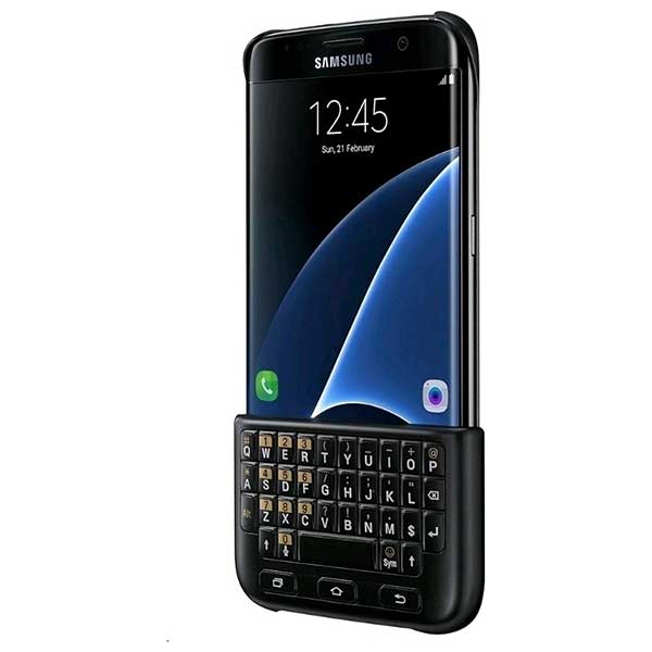 Samsung Keyboard Case Θήκη Πληκτρολόγιο EJ-CG935UB Black - Galaxy S7 Edge SM-G935