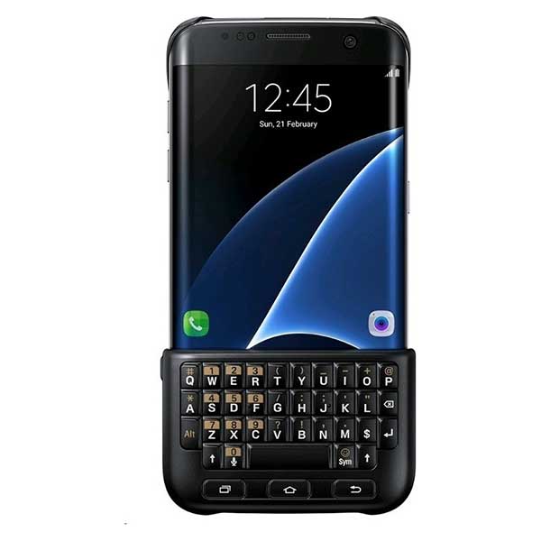 Samsung Keyboard Case Θήκη Πληκτρολόγιο EJ-CG935UB Black - Galaxy S7 Edge SM-G935