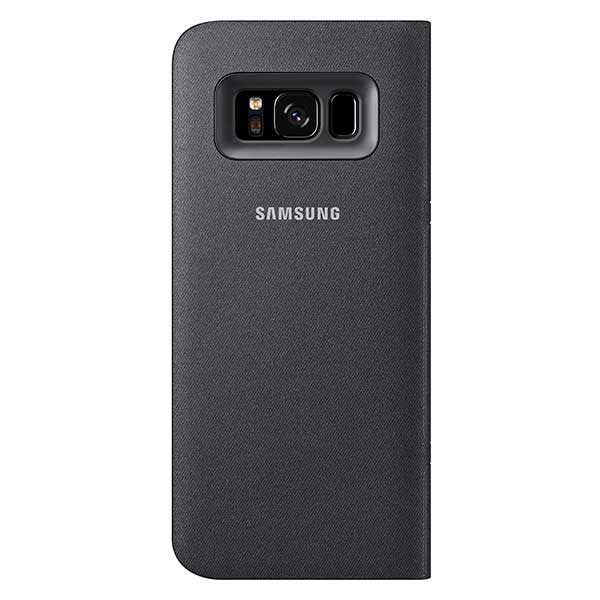 Samsung LED View Cover Case Θήκη EF-NG950PB Black - Galaxy S8 SM-G950