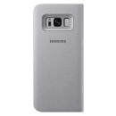 Samsung LED View Cover Case Θήκη EF-NG950PS Silver - Galaxy S8 SM-G950