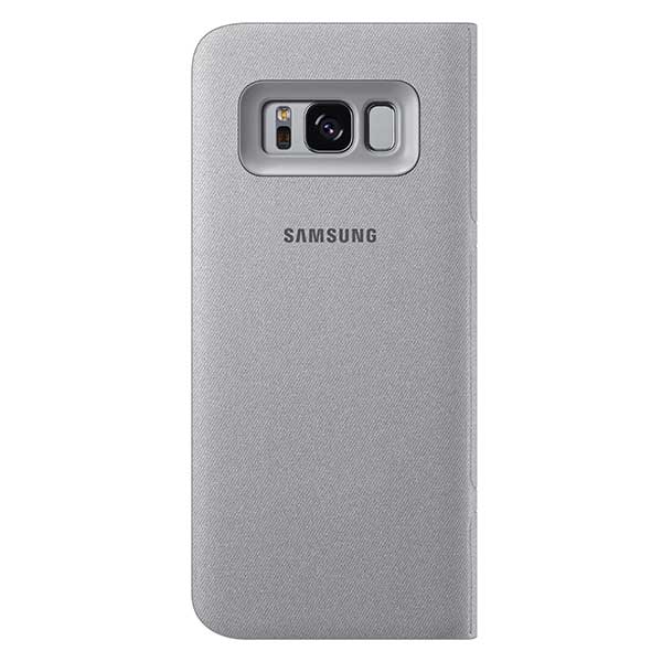 Samsung LED View Cover Case Θήκη EF-NG950PS Silver - Galaxy S8 SM-G950