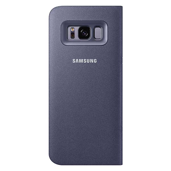 Samsung LED View Cover Case Θήκη EF-NG955PV Violet - Galaxy S8+ Plus SM-G955