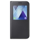 Samsung Flip Case S-View Standing Θήκη EF-CA520PB Black - Galaxy A5 2017 SM-A520F