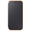 Samsung Neon Flip Cover Θήκη EF-FA520PB Black - Galaxy A5 2017 SM-A520F