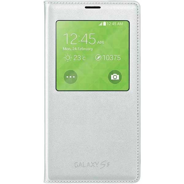 Samsung S-View Cover Case Θήκη EF-CG900BW White - Galaxy S5 SM-G900 Samsung S-View Cover Case Θήκη EF-CG900BW White - Galaxy S5 SM-G900