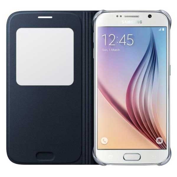 Samsung S-View Flip Cover Case Θήκη EF-CG920PB Black - Galaxy S6 SM-G920 Samsung S-View Flip Cover Case Θήκη EF-CG920PB Black - Galaxy S6 SM-G920