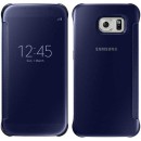 Samsung Clear View Cover Case Θήκη EF-ZG920BB Blue / Black - Galaxy S6 SM-G920F