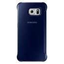 Samsung Clear View Cover Case Θήκη EF-ZG920BB Blue / Black - Galaxy S6 SM-G920F