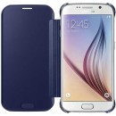 Samsung Clear View Cover Case Θήκη EF-ZG920BB Blue / Black - Galaxy S6 SM-G920F