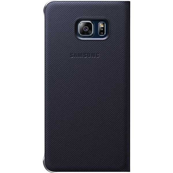 Samsung S-View Flip Cover Case Folio Θήκη EF-CG928PB Black - Galaxy S6 Edge Plus SM-G928F