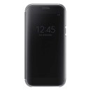 Samsung S-View Flip Cover Clear Θήκη EF-ZA520CB Black - Galaxy A5 2017 SM-A520F