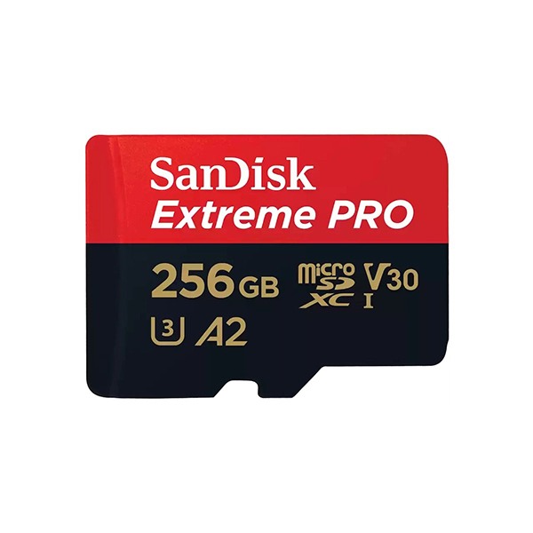 Sandisk Extreme Pro microSDXC 256GB U3 V30 A2 UHS-I With Adapter Κάρτα Μνήμης
