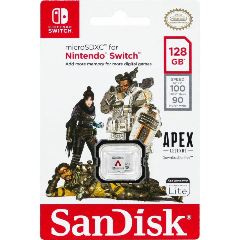 Sandisk Ultra microSDXC 128GB Class 10 U3 - Nintendo Switch