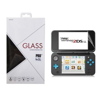 Screen Protector Tempered Glass - Nintendo New 2DS XL Console Screen Protector Tempered Glass - Nintendo New 2DS XL Console