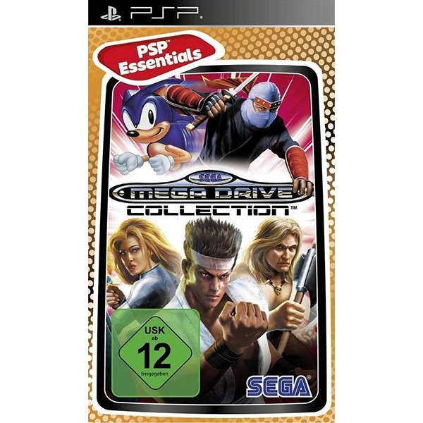 SEGA Mega Drive Collection Essentials - PSP Used Game