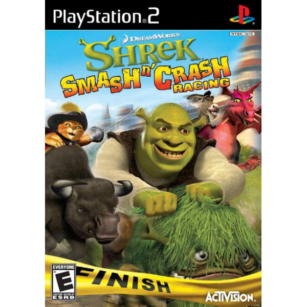 Shrek Smash N' Crash Racing - PS2 Used Game