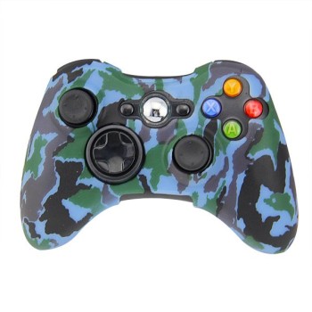 Silicone Case Skin Camouflage Blue Κάλυμμα Σιλικόνης Χειριστηρίου - Xbox 360 Controller