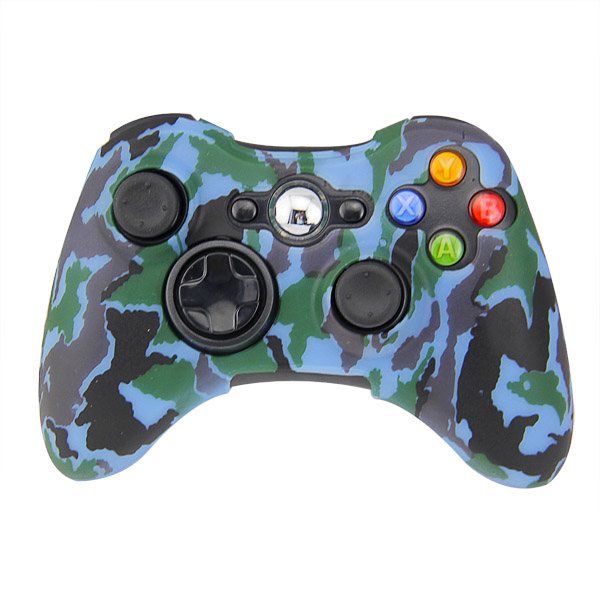 Silicone Case Skin Camouflage Blue Κάλυμμα Σιλικόνης Χειριστηρίου - Xbox 360 Controller