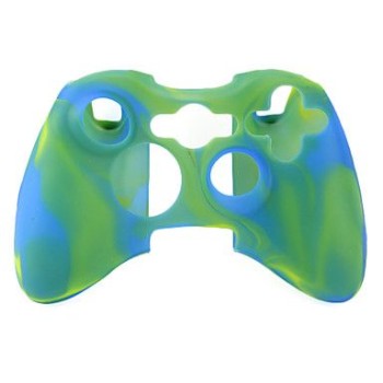 Silicone Case Skin Green / Blue Κάλυμμα Σιλικόνης Χειριστηρίου - Xbox 360 Controller