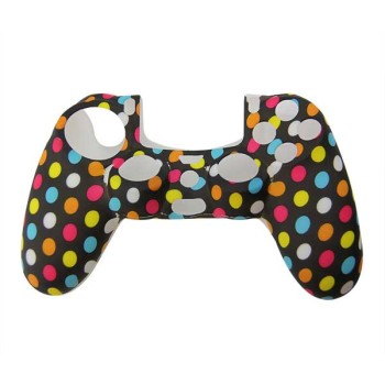 Silicone Case Skin Multicolor Dots Κάλυμμα Σιλικόνης Χειριστηρίου - PS4 Controller