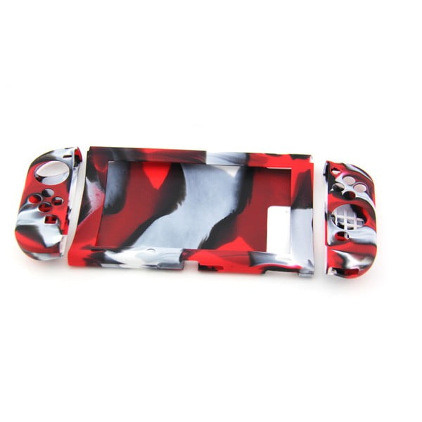 Silicone Case Skin Θήκη Army Red - Nintendo Switch Console