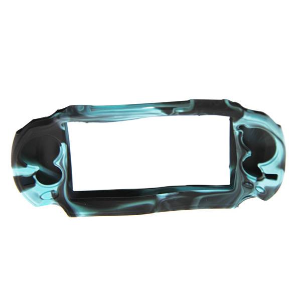 Silicone Case Skin Blue / Black - PS Vita 1000 Console