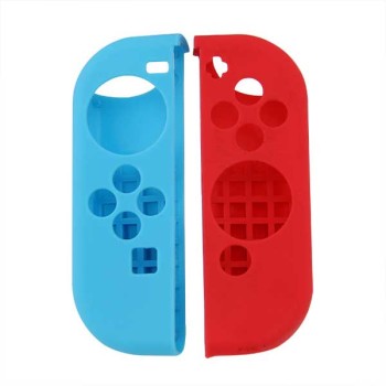 Silicone Case Skin Blue & Red Κάλυμμα Σιλικόνης Χειριστηρίου - Nintendo Switch Joy Con Controller