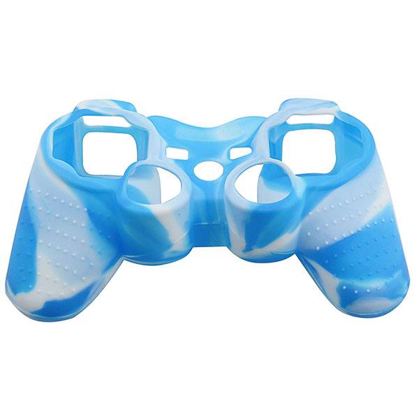 Silicone Case Skin Blue / White Κάλυμμα Σιλικόνης Χειριστηρίου - PS3 Controller