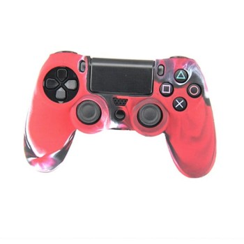 Silicone Case Skin Camouflage Red Κάλυμμα Σιλικόνης Χειριστηρίου - PS4 Controller