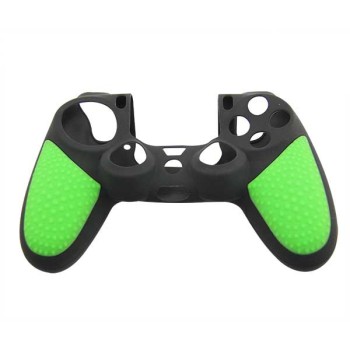 Silicone Case Skin Black & Green Κάλυμμα Σιλικόνης Χειριστηρίου - PS4 Controller