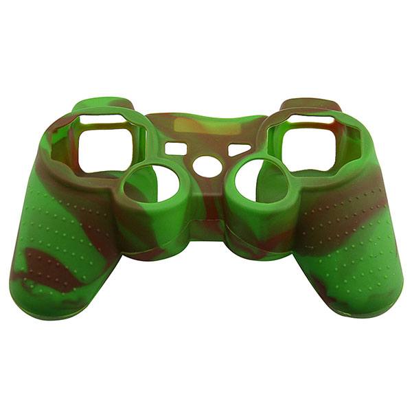 Silicone Case Skin Green / Brown Κάλυμμα Σιλικόνης Χειριστηρίου - PS3 Controller