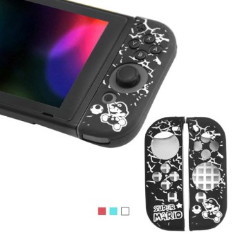 Silicone Case Skin Mario White Κάλυμμα Σιλικόνης Χειριστηρίου - Nintendo Switch Joy Con Controller