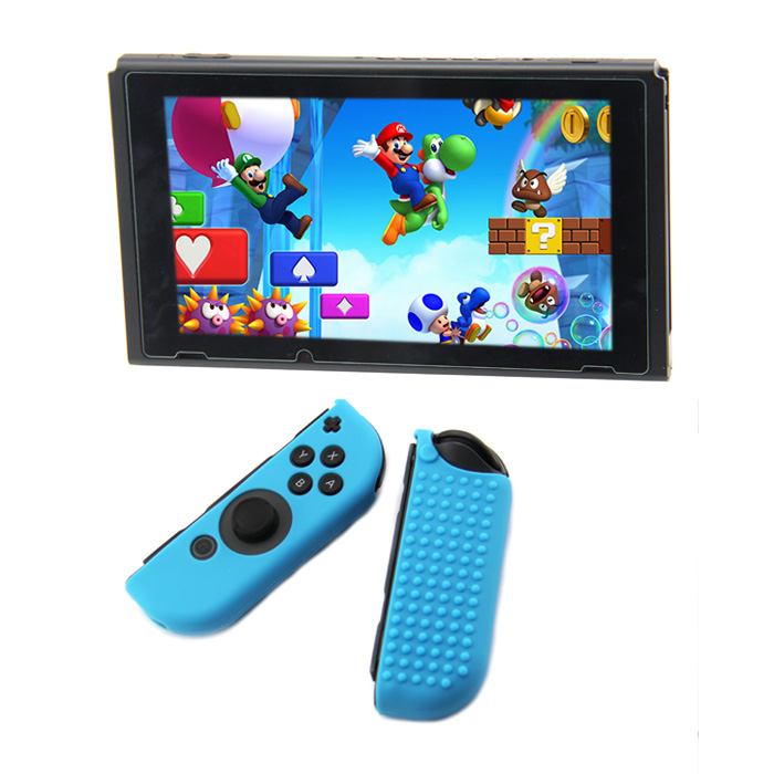 Silicone Case Skin Non Slip Blue Κάλυμμα Σιλικόνης Χειριστηρίου - Nintendo Switch Joy Con Controller