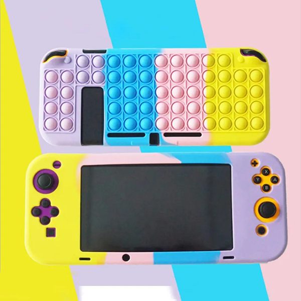 Silicone Case Skin Θήκη Pop It Fidget - Nintendo Switch Console