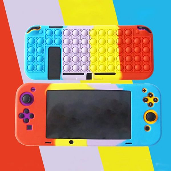 Silicone Case Skin Θήκη Pop It Fidget - Nintendo Switch Console