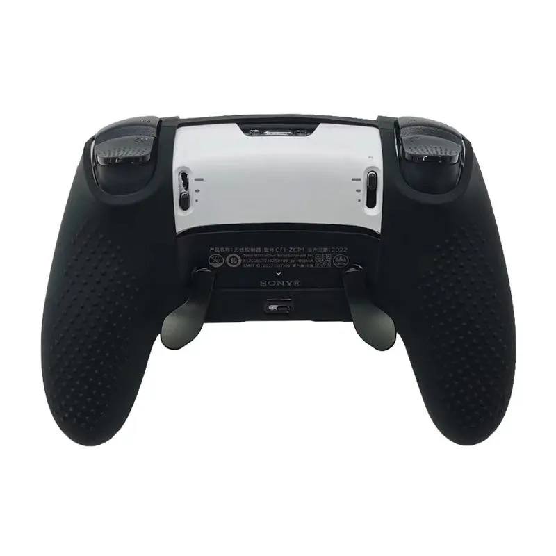 Silicone Case Skin Black Κάλυμμα Σιλικόνης Χειριστηρίου Μαύρη - PS5 Elite Controller