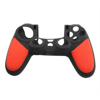 Silicone Case Skin Red & Black Κάλυμμα Σιλικόνης Χειριστηρίου - PS4 Controller