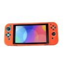Silicone Case Skin Θήκη Red - Nintendo Switch OLED Console