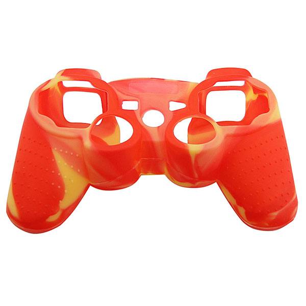 Silicone Case Skin Red / Yellow Κάλυμμα Σιλικόνης Χειριστηρίου - PS3 Controller