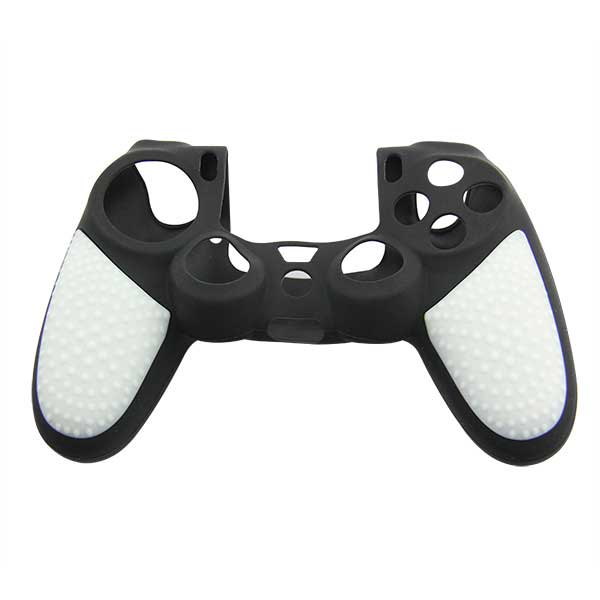 Silicone Case Skin White & Black Κάλυμμα Σιλικόνης Χειριστηρίου - PS4 Controller