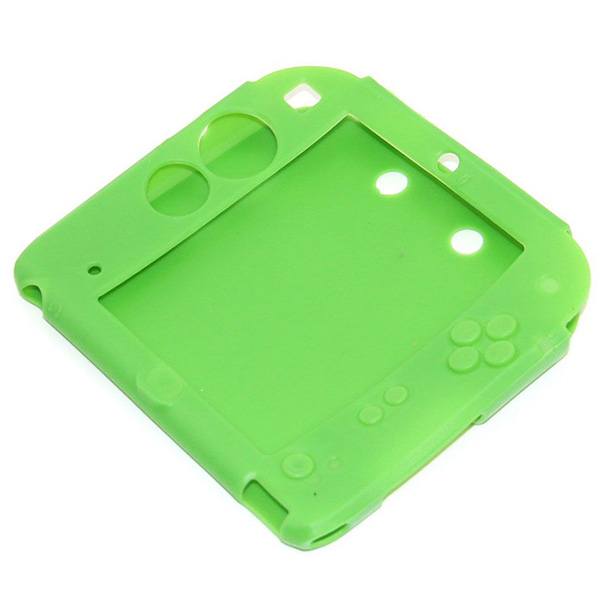 Θήκη Σιλικόνης Πράσινη Silicone Grip Case Green - Nintendo 2DS Console