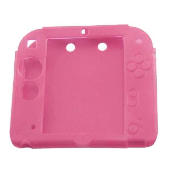 Θήκη Σιλικόνης Ροζ Silicone Grip Case Pink - Nintendo 2DS Console