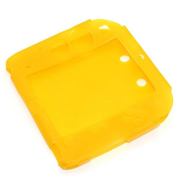 Θήκη Σιλικόνης Κίτρινη Silicone Grip Case Yellow - Nintendo 2DS Console