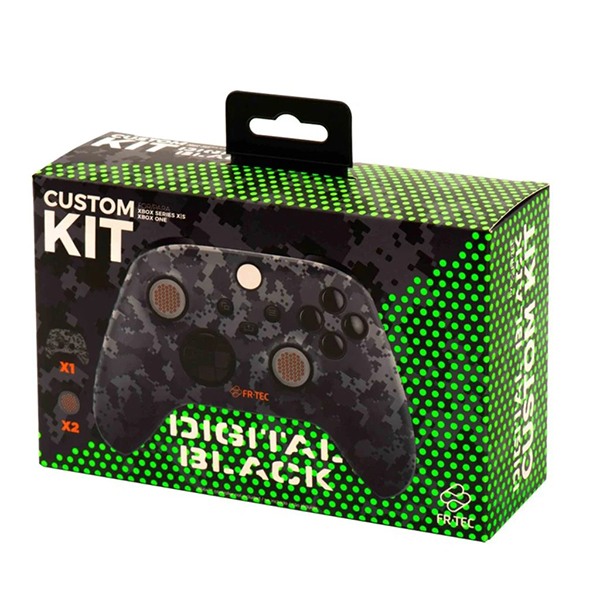 Silicone Skin + Analog Caps Grips Custom Kit Camo - Xbox Series Controller