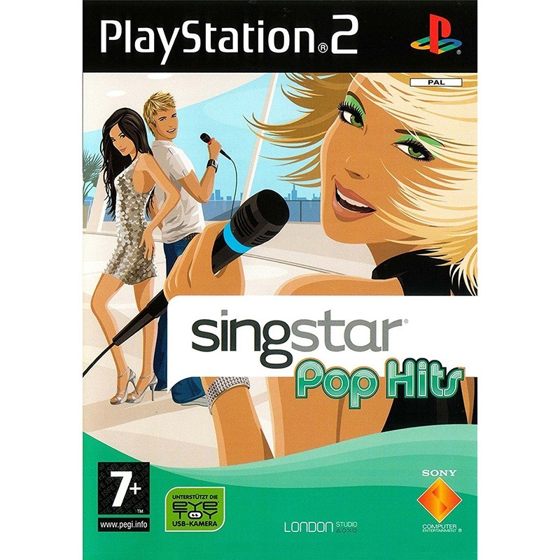 SingStar Pop Hits - PS2 Used Game SingStar Pop Hits - PS2 Used Game
