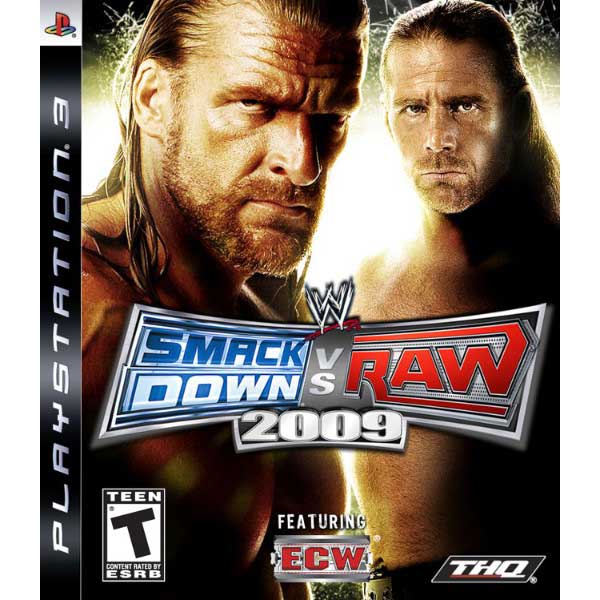 Smackdown VS Raw 2009 Featuring ECW - PS3 Game