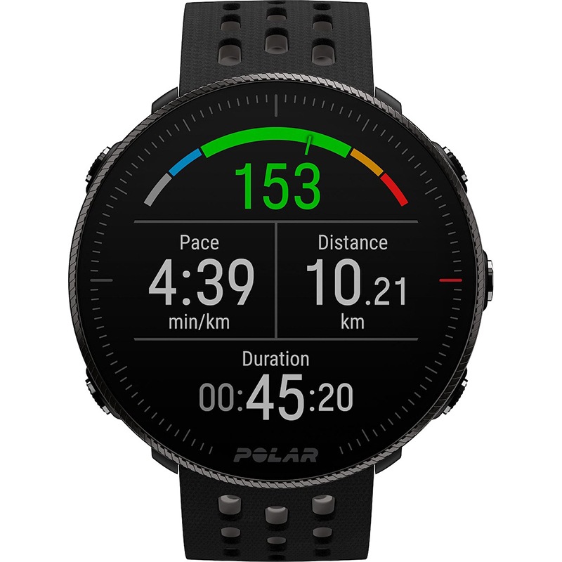 Smartwatch Polar Vantage M2 Aluminium 46mm Αδιάβροχο Black