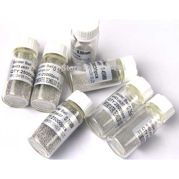 Solder Balls Leaded Reballing SMD 25.000 τεμ 0.76mm